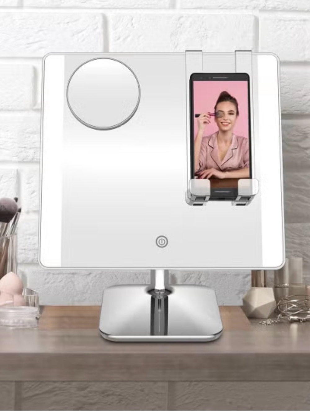 NIB Conair Social Media LED Mirror
